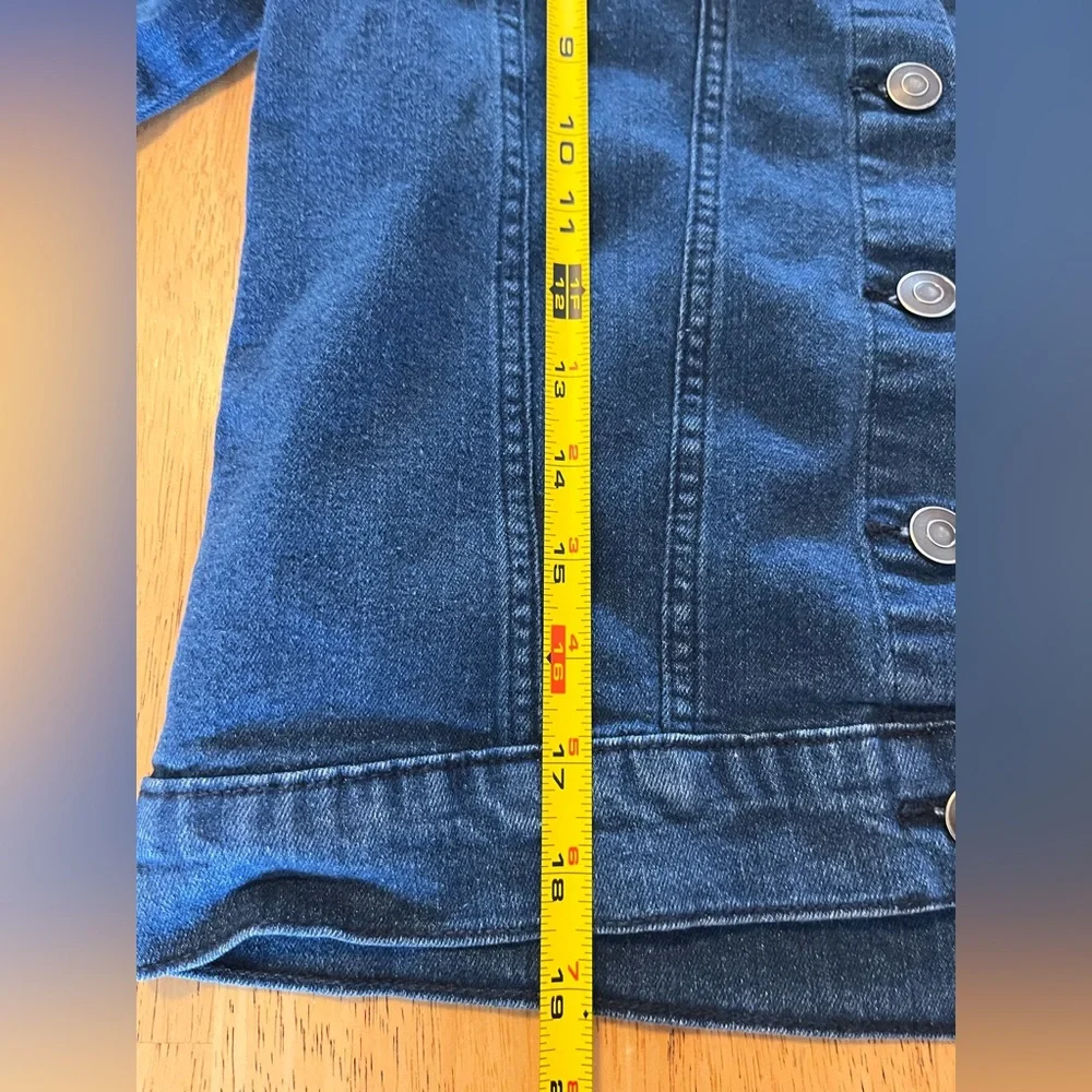 Girls MTV Jean Jacket Size Large 10/12 90’s throw Back